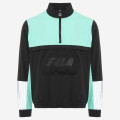 Fila Black Tyler 1/4 Zip Jacket