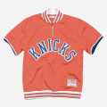 Mitchell & Ness NBA Nba 1/4 Zip Shooting Shirts - New York Knicks