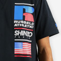 SHINZO Paris x Russell Athletic Eagle R Graphic Tee