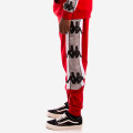 Kappa Authentic Zallard Red Dk Grey Silver Pant