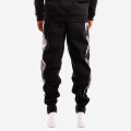 Kappa Authentic Zallard Black Grey Silver Pant