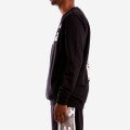 Kappa Authentic Bzali Black Grey Silver Sweatshirt