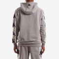 Kappa Authentic Bzaliab Grey Silver Hoodie