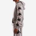 Kappa Authentic Bzaliab Grey Silver Hoodie