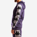 Kappa Authentic Bzaliab Blue Greystone Greys Hoodie