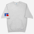 Russell Athletic Eagle R Chenille Short Sleeve Sweatshirt