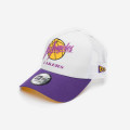 New Era Los Angeles Lakers Neoprene 9FORTY A-Frame Trucker Mesh Cap