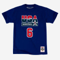Mitchell & Ness 1992 Team USA Name & Number Tee - Patrick Ewing