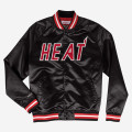 Mitchell & Ness Miami Heat Lightweight Satin Jacket