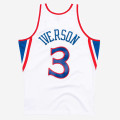 Allen Iverson 1996-97 Swingman Jersey - Philadelphia 76ers