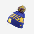 Kids - Cuff Pom Beanie - Golden State Warriors