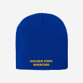 Kids - Basic Cuffless Knit With Pom - Golden State Warriors
