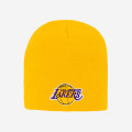 Kids - Basic Cuffless Knit With Pom - Los Angeles Lakers