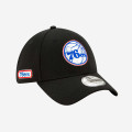 New Era Philadelphia 76ERS Back Half Stretch 9FORTY Snap Cap
