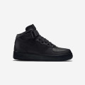 Nike Air Force 1 Mid "Triple Black" GS - 314195-004
