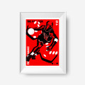 The Last Dance EP.6 Signed Art Print "The Gambler" (50ex.)