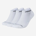 Jordan Jumpman No Show Socks (3 pair) - SX5546 100